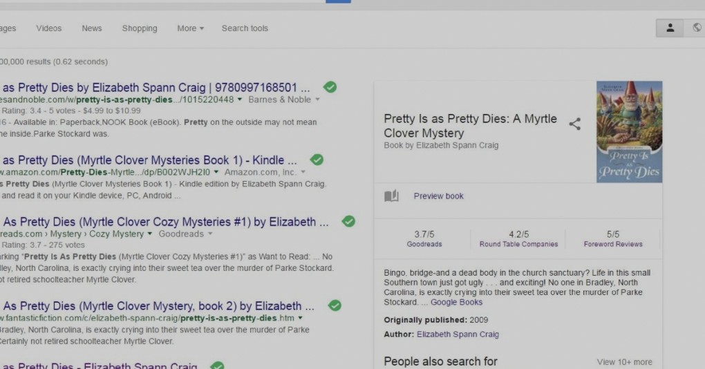 Making Our Books Visible on Google by Elizabeth Spann Craig