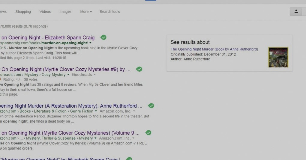 Making our Books Visible on Google by Elizabeth Spann Craig