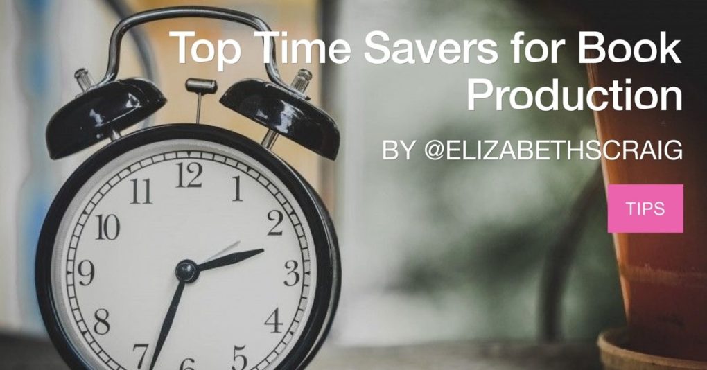 Alarm clock in foreground demonstrates that time savers are important to writers.