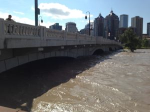 Author Garry Ryan's photo of Calgary’s 2013 floods 